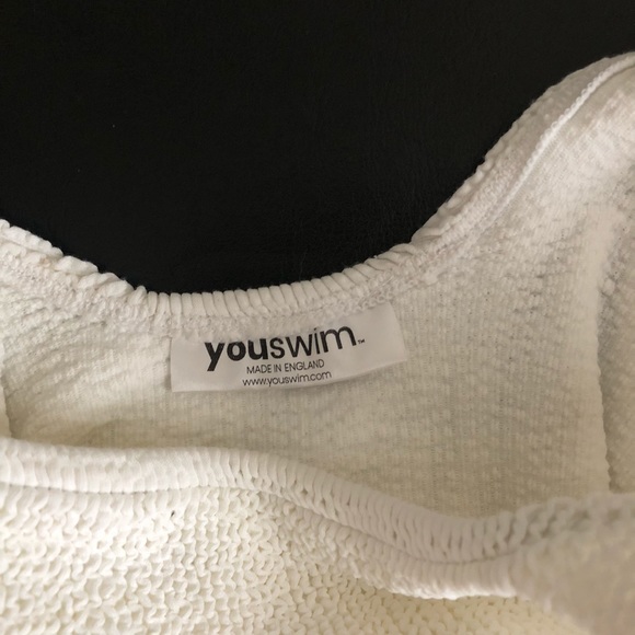 Youswim Suit in White, Aplomb - Picture 8 of 9